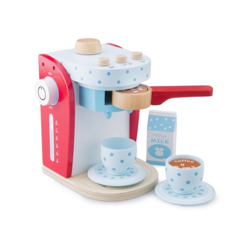 New Classic Toys Cafetière Rouge avec Bleu